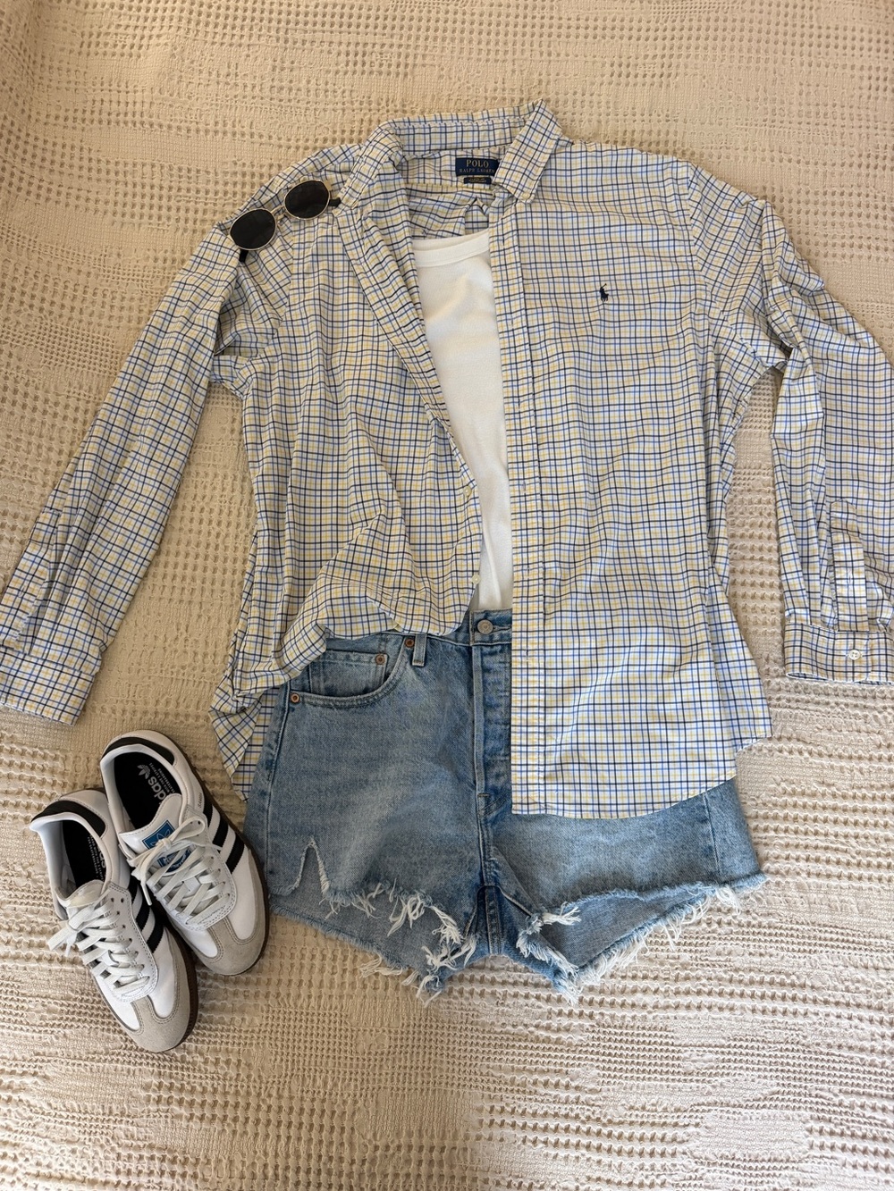 Polo Ralph Lauren XL Flannel Button Down Coastal Cottage